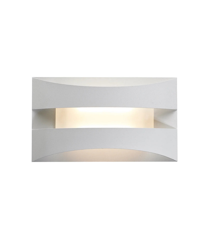 CLA CARDIFF: City Series Rectangular Up/Down Dimmable Interior Wall Light Tri - White 5W 220-240V IP20 - CARDIFF - CLA Lighting