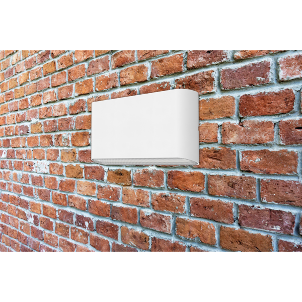 SAL Carina Up/Down Exterior Wall Lights Tri - White / Black 10W 240V IP65 - SE7150