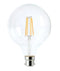 G125 LED Filament Dimmable Globes Clear 8W- CLA Lighting