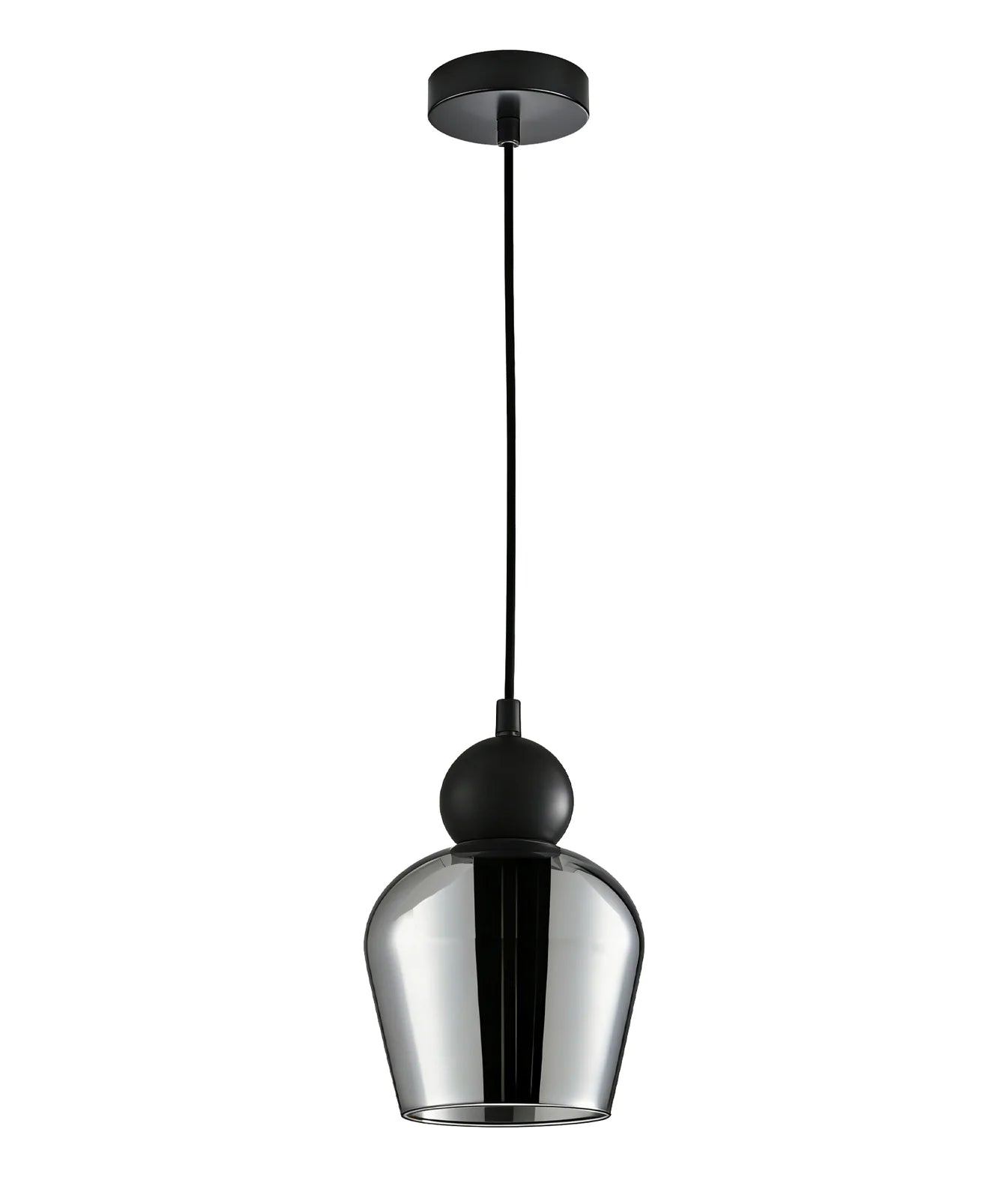 CLA CHAMPAN2: Ellipse Interior Pendant Mirror Finish Smokey Black 220-240V - CHAMPAN2, CHAMPAN2X3R, CHAMPAN2X3S