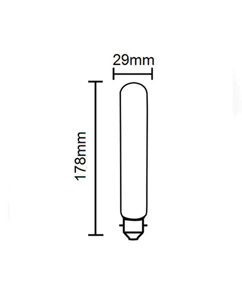 CLA T9 Carbon Filament ES Lamps and Globes 2000K 25W 220-240V - CLACFE25ES