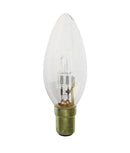 Candle Halogen Globes Clear/ Frosted 18W/ 28W
