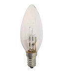 Candle Halogen Globes Clear/ Frosted 18W/ 28W