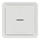 Clipsal Wiser Square Smoke Alarm Sensor White 230V IP20- CLP599WSA