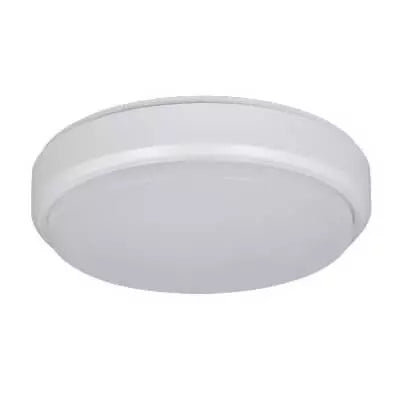 Martec Cove With or Without Sensor Round LED Bunker Tri - White 10W /15W 220-240V IP54 - MLXCR34610, MLXCR34615, MLXCR34615S
