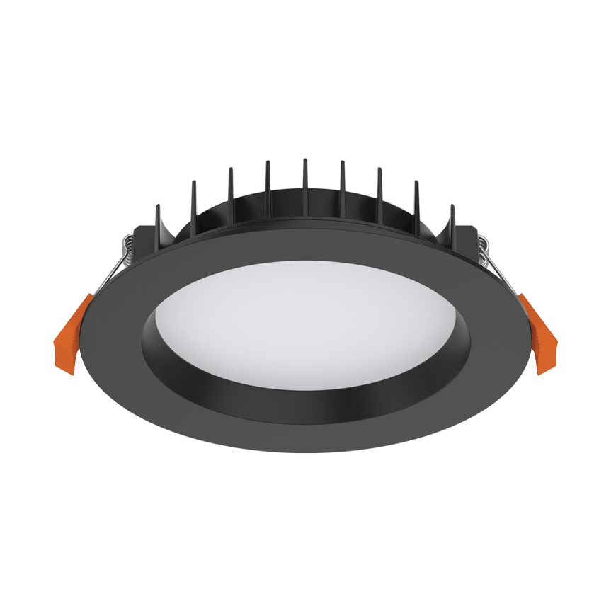 Domus DECO-18 Deepset Round Dimmable LED Downlights Tri- White/ Black 18W 240V IP44- 20417, 20418