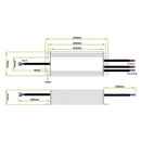 Azoogi 5-in-1 Dimmable Driver 300W 12V IP67 - ADR015D