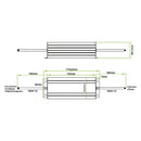 Azoogi Non-dimmable Waterproof Driver 60W 12V IP67 - ADR005