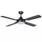 Martec Discovery II with Light 48″/ 52″ / 56″ AC Ceiling Fan Tri - Satin White / Matt Black 65W 220-240V - MDF1243, MDF1343W, MDF1443W