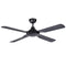 Martec Discovery II 48″/ 52″ / 56″ AC Ceiling Fans Satin White / Matt Black 65W 220-240V - MDF124, MDF134, MDF144