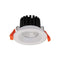 Domus AQUA-10 - LED Single Colour Dimmable Deep Face Wet Area Downlight 5000K Black / White 10W 240V IP65 - 21214, 21230 (Clearance)