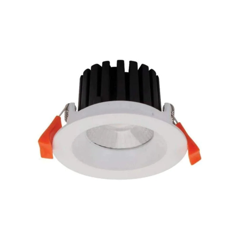 Domus AQUA-10 - LED Single Colour Dimmable Deep Face Wet Area Downlight 5000K Black / White 10W 240V IP65 - 21214, 21230 (Clearance)