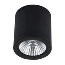 Domus NEO-13-SM - 13W LED Dimmable Surface Mount Downlight IP54 Black 5000K- Domus Lighting