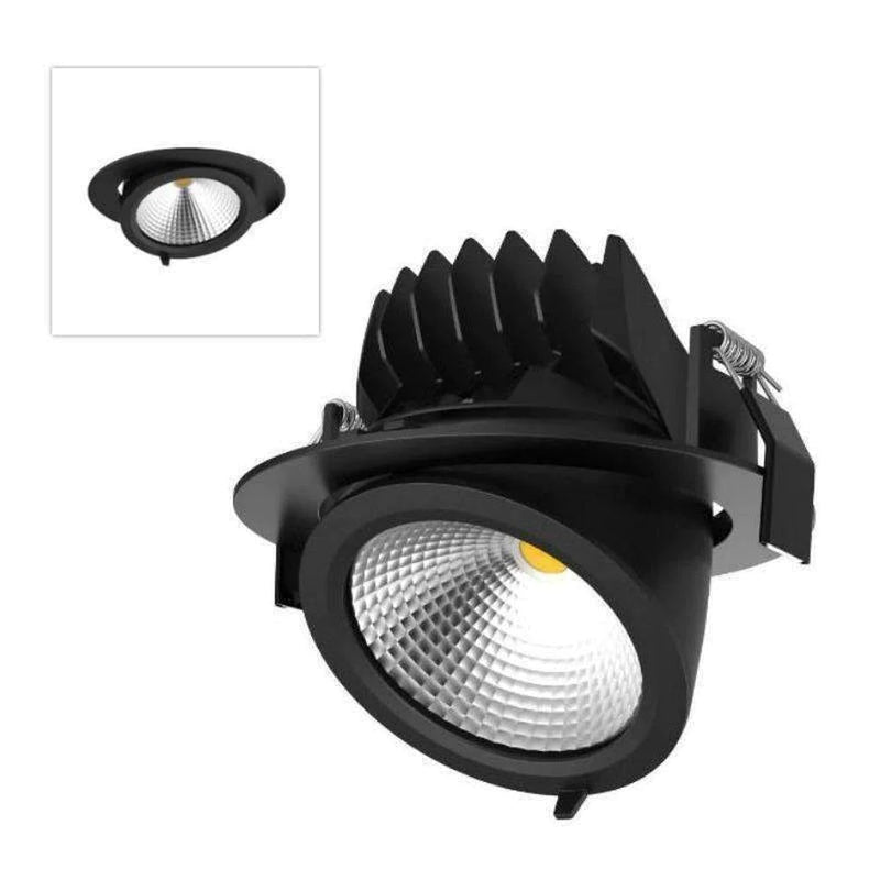 Domus SCOOP-25 - 25W LED Dimmable Scoop Adjustable Downlight - 5000K- Domus Lighting