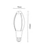 CLA ELLIP: LED Elliptical Lamps and Globes 180-240V IP20 - ELLIP01 - CLA Lighting