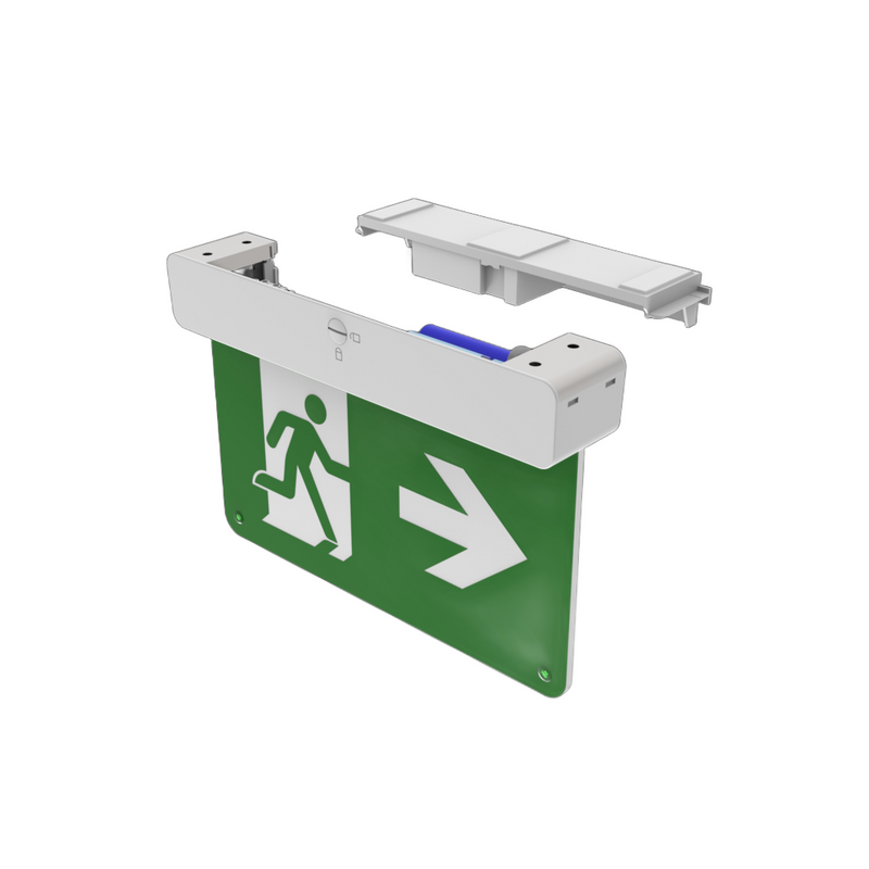 SAL EMERGENCY EXIT SELK1500EX3 LED Emergency White 2.8W 240V IP20 - SELK1500EX3RCP/WH - SAL Lighting