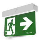 SAL EMERGENCY EXIT SELK1500EX3 LED Emergency White 2.8W 240V IP20 - SELK1500EX3RCP/WH - SAL Lighting