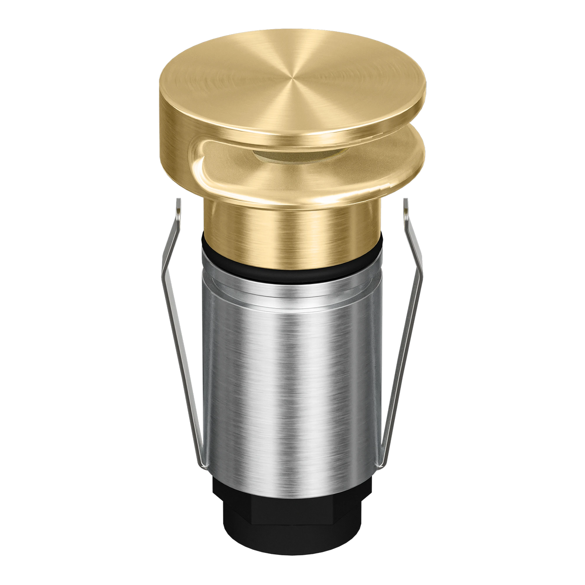 Domus EMIT 25 RGBW Brushed Brass Round Slot – 10297