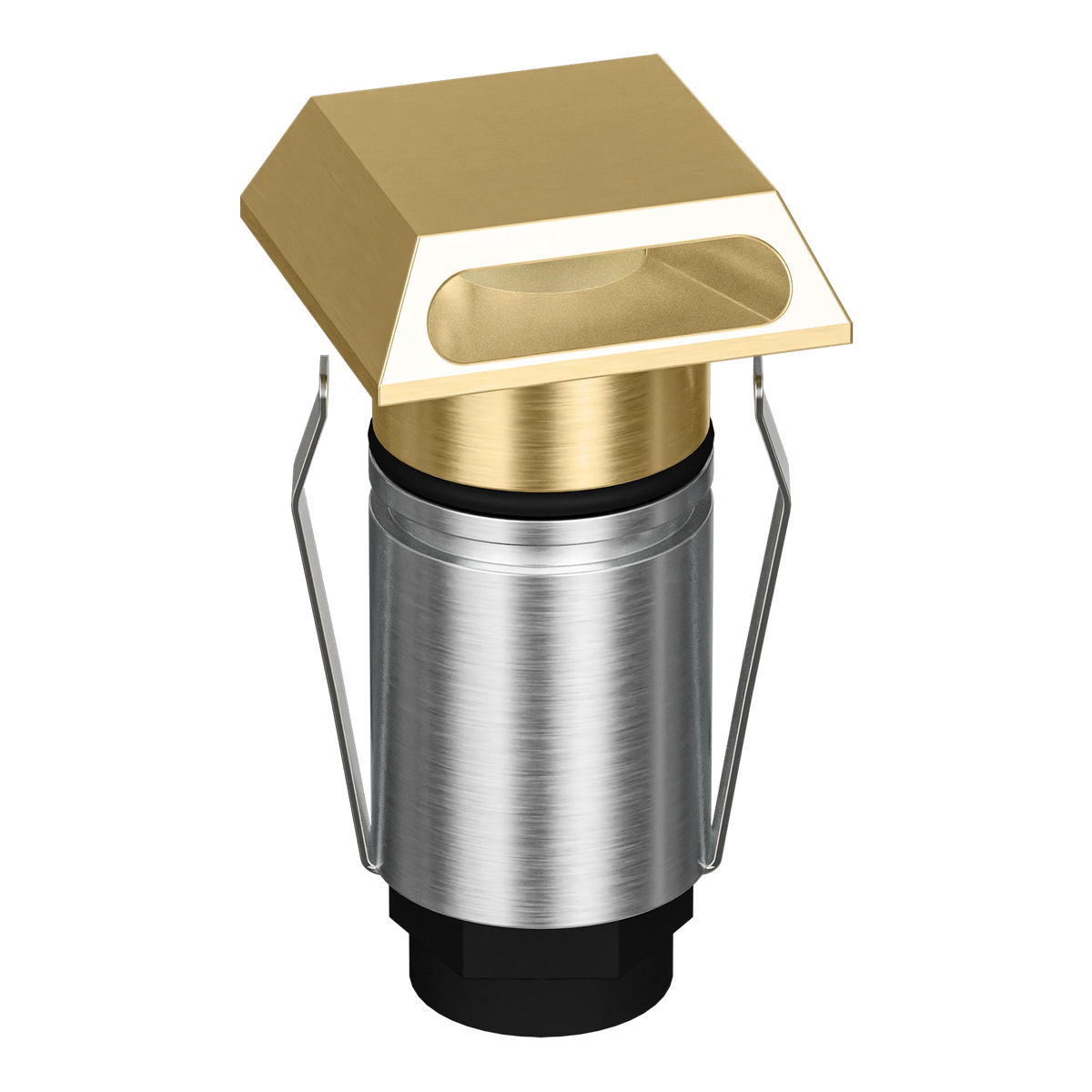 Domus EMIT 25 RGBW Brushed Brass Square Slot – 10298