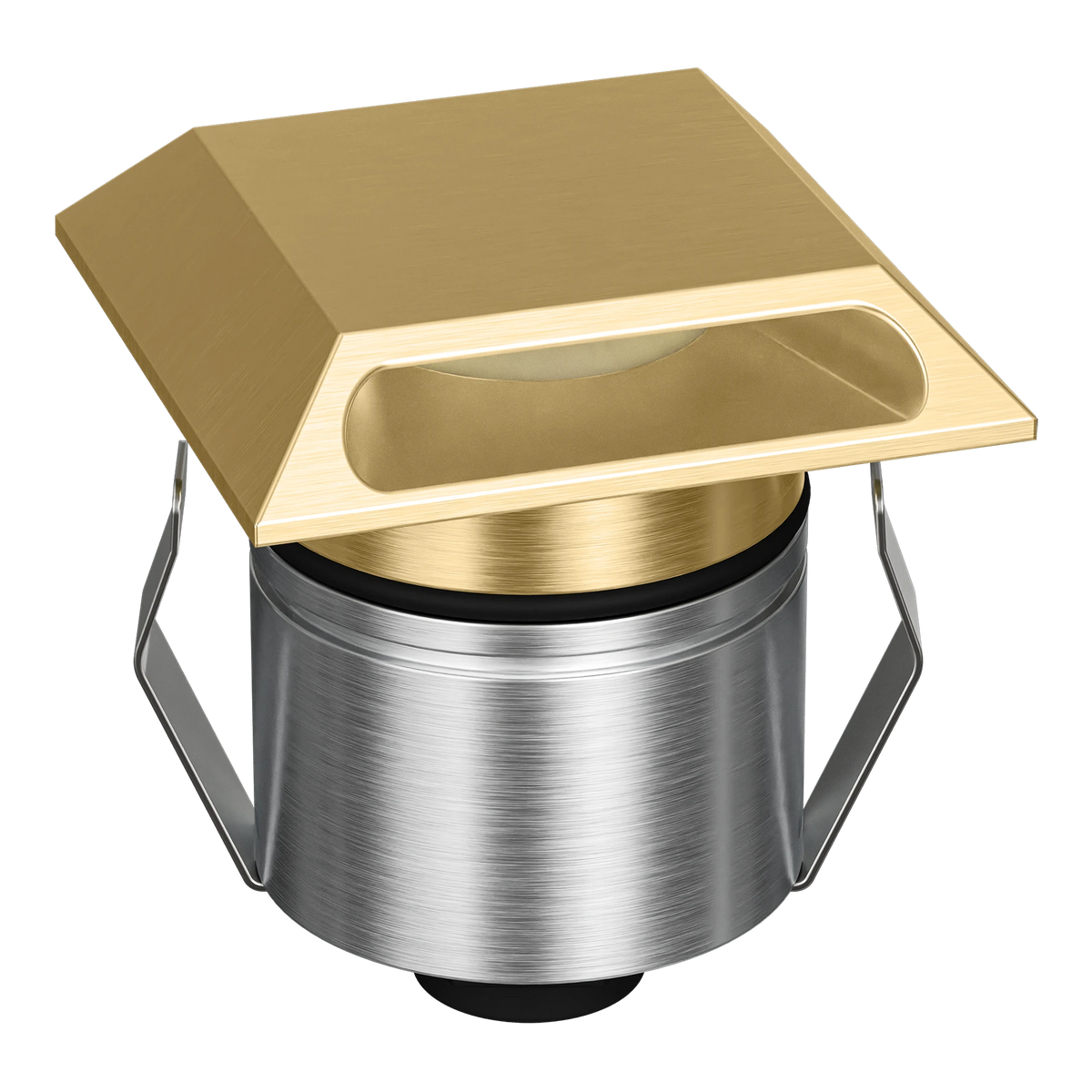 Domus EMIT 55 RGBW Brushed Brass Square Slot – 11606