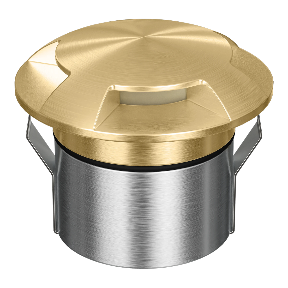 Domus EMIT 85 RGBW Brushed Brass 3 Way fascia – 10240