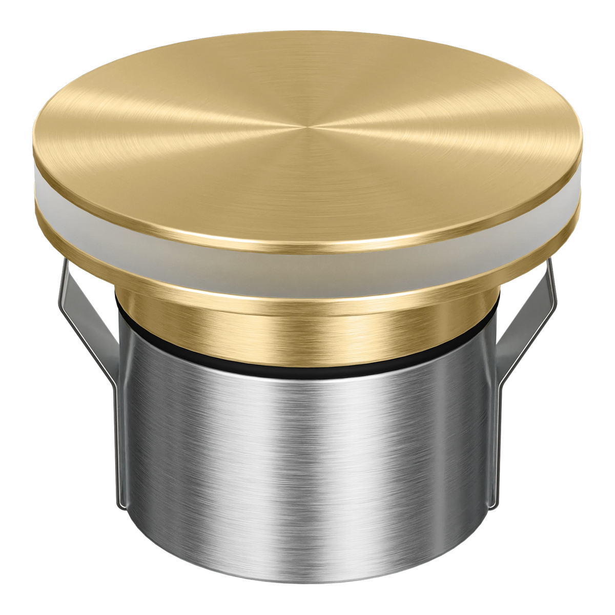 Domus EMIT 85 RGBW Brushed Brass Halo fascia – 10242