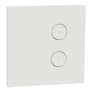 Clipsal C-Bus SpaceLogic Wall Plate 2 Gang White- ER5042ZW