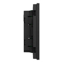 Clipsal C-bus SpaceLogic Wall Plate 3 Gang Black- ER5043ZB