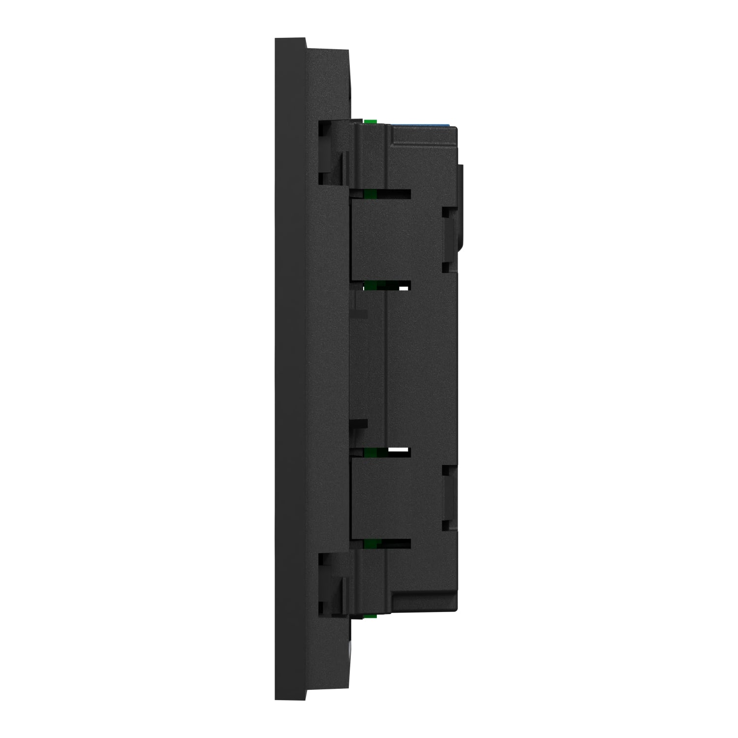 Clipsal C-bus SpaceLogic Wall Plate 3 Gang Black- ER5043ZB
