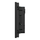 Clipsal C-bus SpaceLogic Wall Plate 3 Gang Black- ER5043ZB