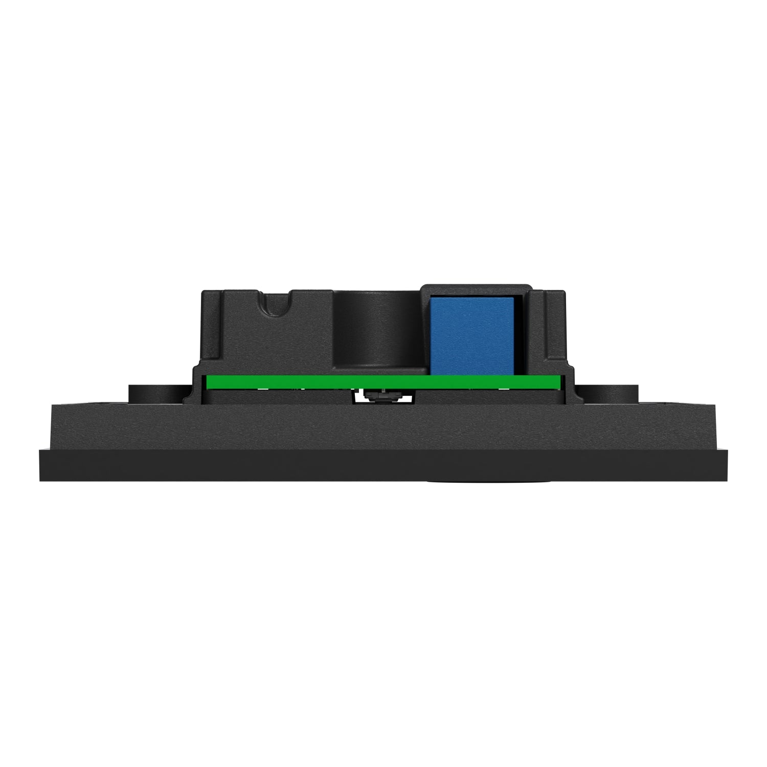 Clipsal C-bus SpaceLogic Wall Plate 3 Gang Black- ER5043ZB