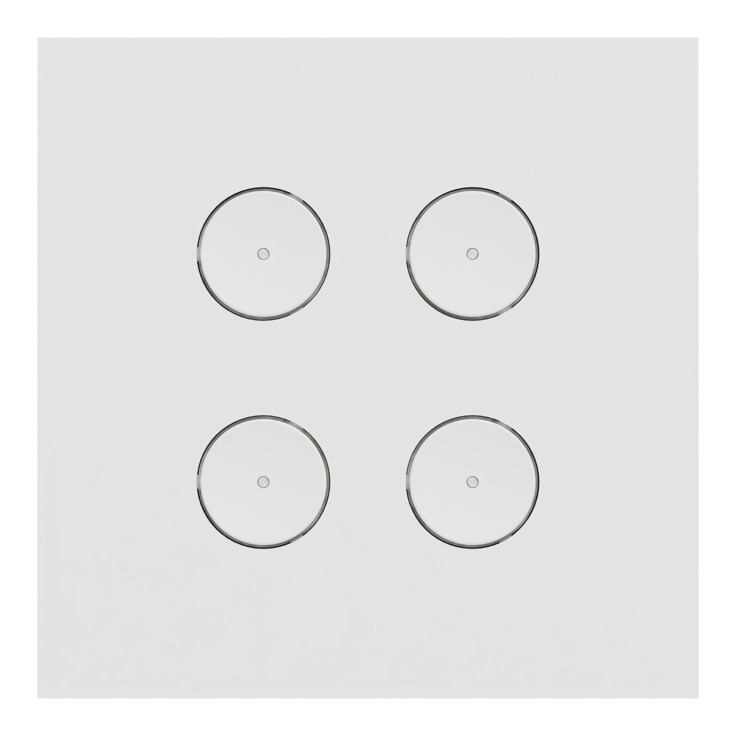 Clipsal C-Bus SpaceLogic Wall Plate 4 Gang White- ER5044ZW