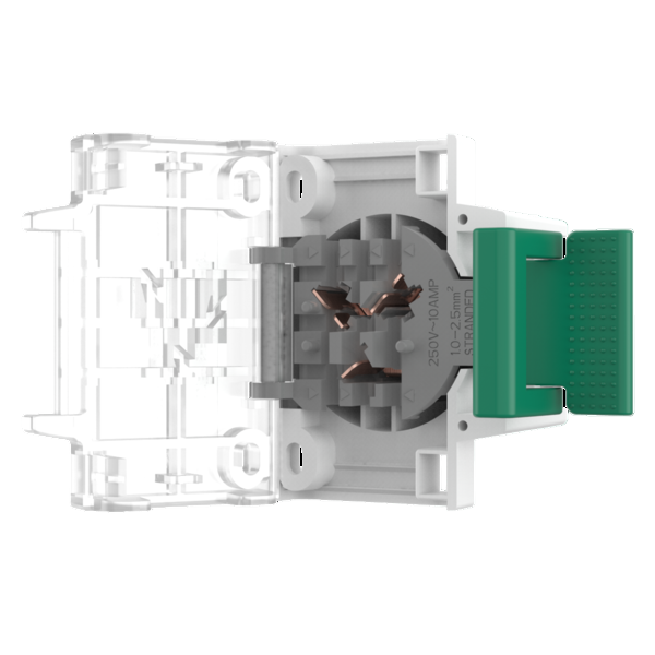 SAL Quick Connect Surface Socket Electrical Accessories White 250V IP20 - ESS107