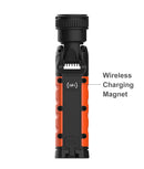 CLA Adjustable Zoom Torch: LED 180° Rechargeable 900LM Flood Spot Beam Torch IP54 IK08 Portable Lighting Accessories- EX180ZOOMTORCH