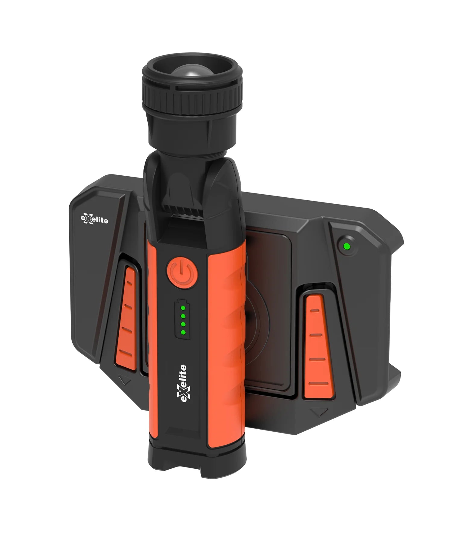 CLA Adjustable Zoom Torch: LED 180° Rechargeable 900LM Flood Spot Beam Torch IP54 IK08 Portable Lighting Accessories- EX180ZOOMTORCH