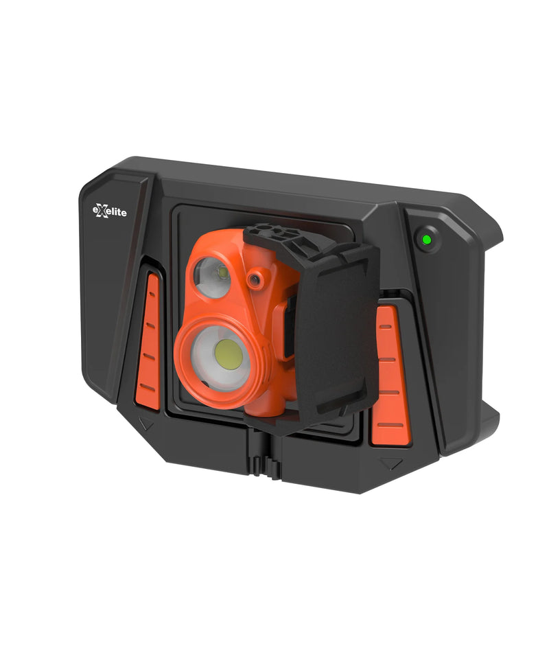 CLA Duo Headlamp: 90D Adjustable Flood & Spot Beam Headlamp Portable Lighting IP65- EXDUOHEADLAMP