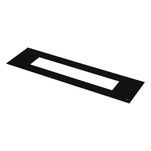 Domus EXIT recessed mounting plate – Black