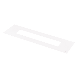 Domus EXIT recessed mounting plate – White