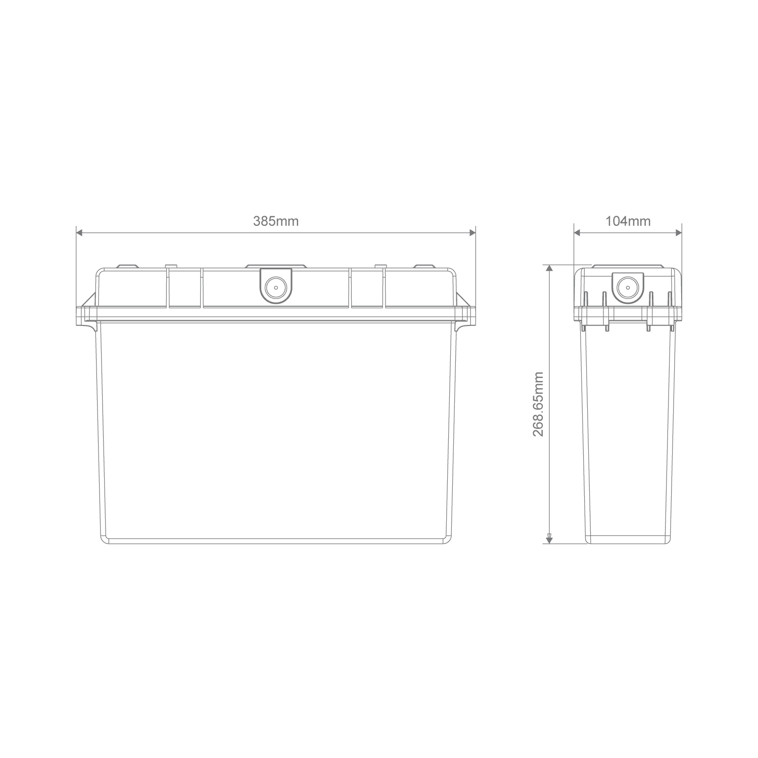 Domus EXIT S/M WEATHERPROOF BOX Accessories- 66102