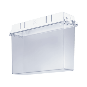 Domus EXIT weatherproof enclosure – White / Clear