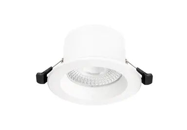 Econoled EC7 Black/White 7W IP65 Rated Recessed Tricolour LED Downlight