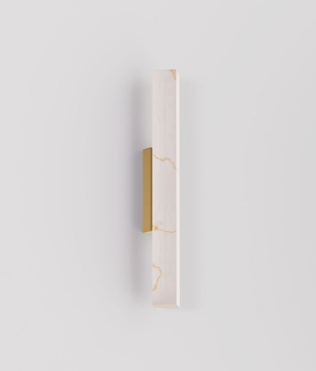 CLA FLECHA2M medium angled faux marble wall light – unlit product view