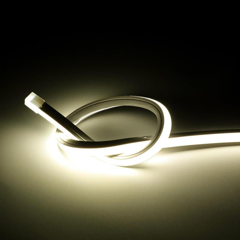 SAL NEON 3D SIDE & TOP BEND SINGLE COLOUR LED Strip 3000K White 6W 24V IP67 - FLN2406WW- SAL Lighting