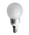 Fancy Round LED Globes Frosted 6W- CLA Lighting