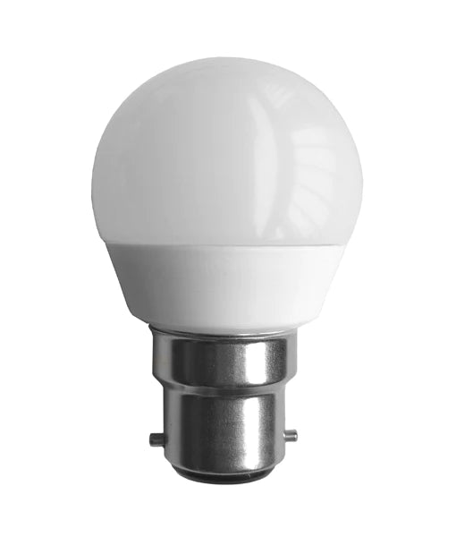 CLA Fancy Round Lamps and Globes 3000K 5000K Frosted 6W 240V IP20 - FR27, FR29, FR31 - CLA Lighting