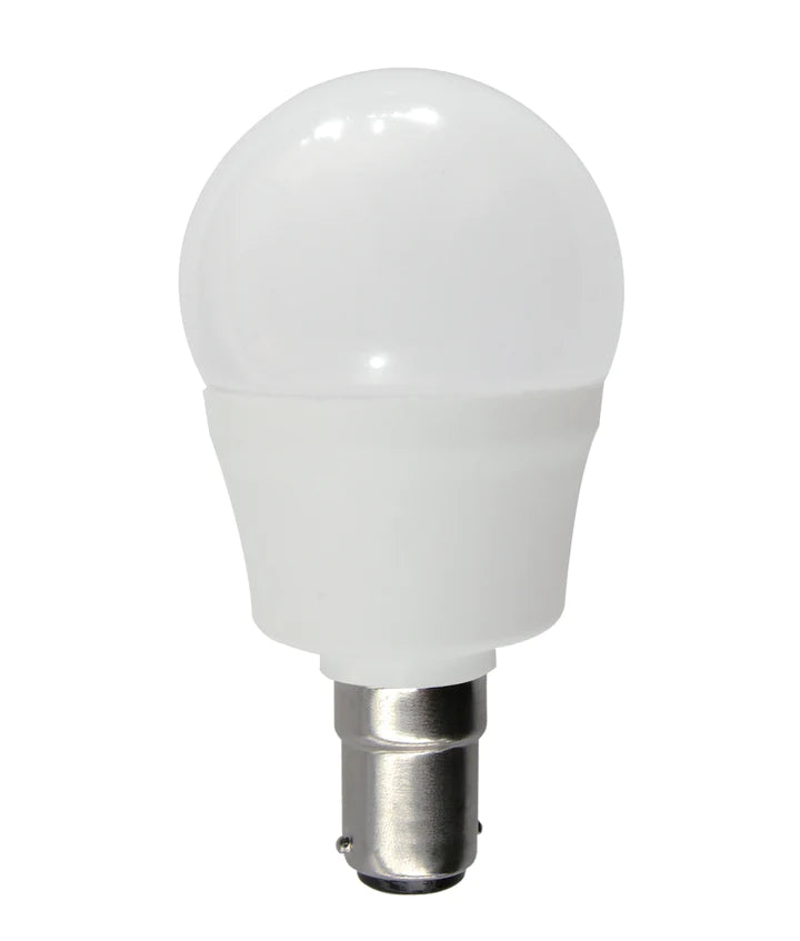 CLA Fancy Round Lamps and Globes 3000K 5000K Frosted 6W 240V IP20 - FR27, FR29, FR31 - CLA Lighting