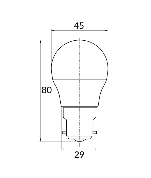 FR37 - Fancy Round LED Globes (3W) CLA Lighting