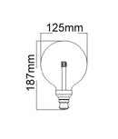 CLA G95 LED Lamps and Globes 3000K 5000K Clear / Frosted 6W 90-264V - G95 - CLA Lighting