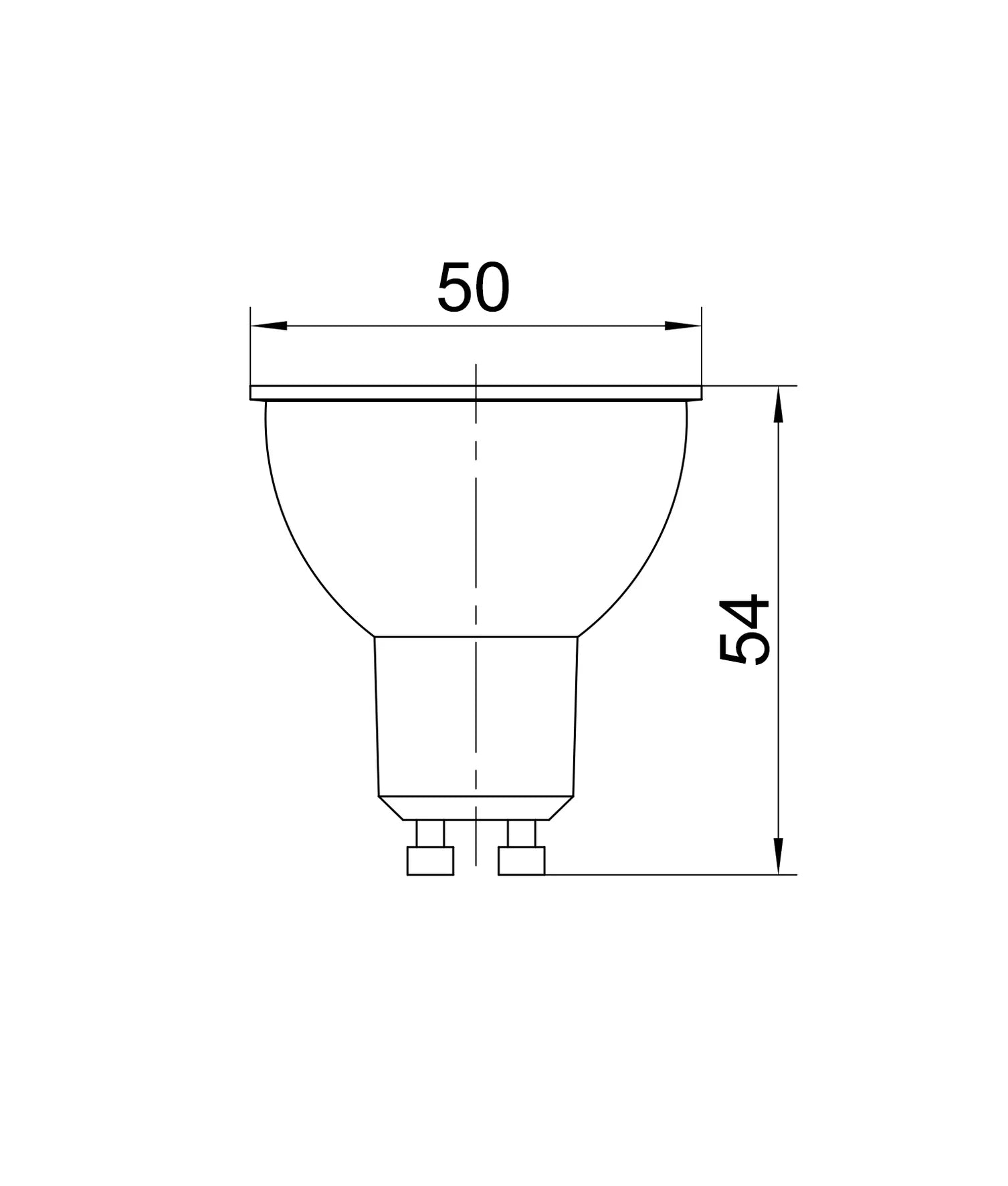 CLA GU10 Lamps and Globes 3000K 5000K White 6W 240V IP20 - GU1001A
