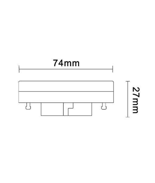 CLA GX53 Lamps and Globes 3000K 5000K 6W 220-250V IP42 - GX53001, GX53002 - CLA Lighting